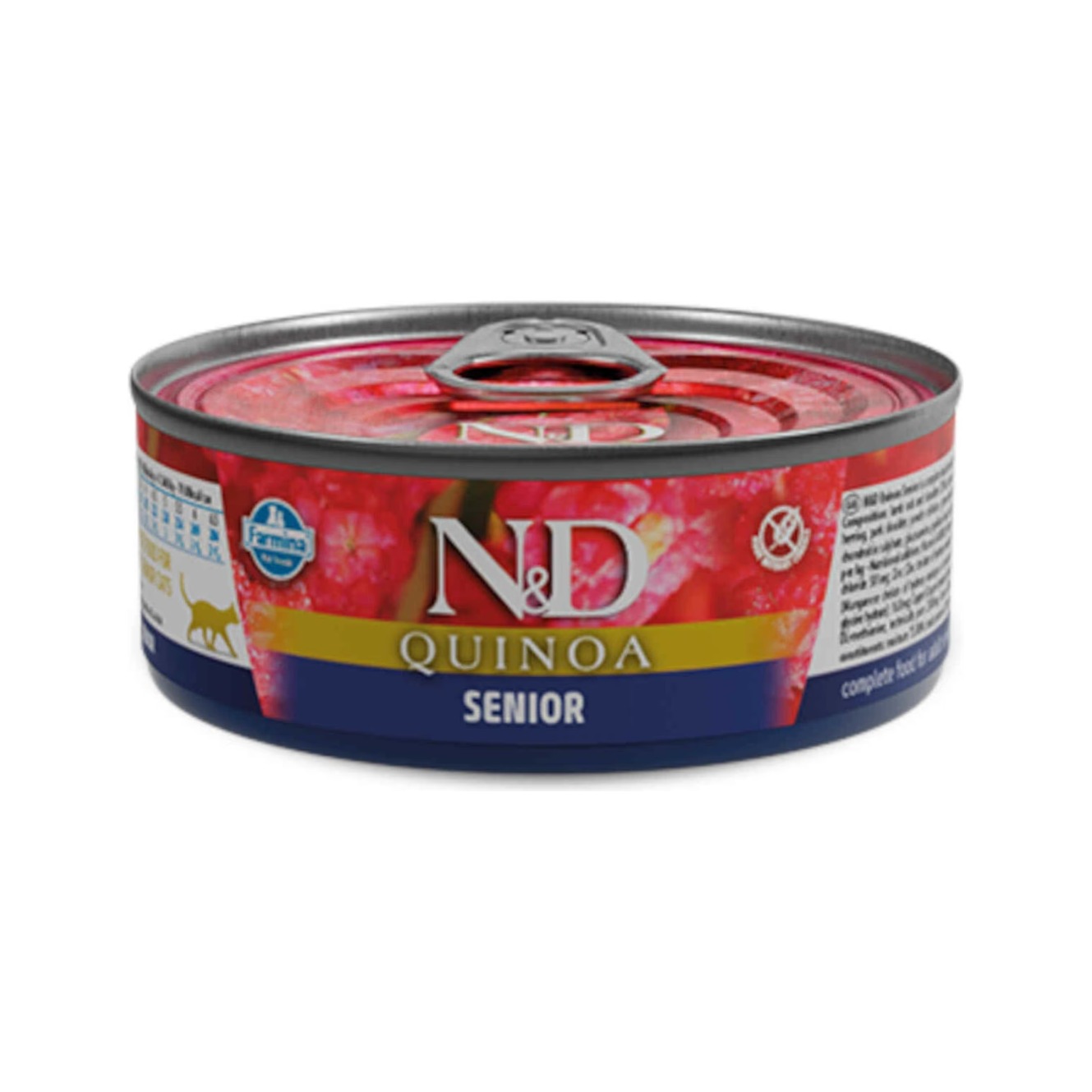 Farmina N&D cat QUINOA senior lamb konzerva 80 g
